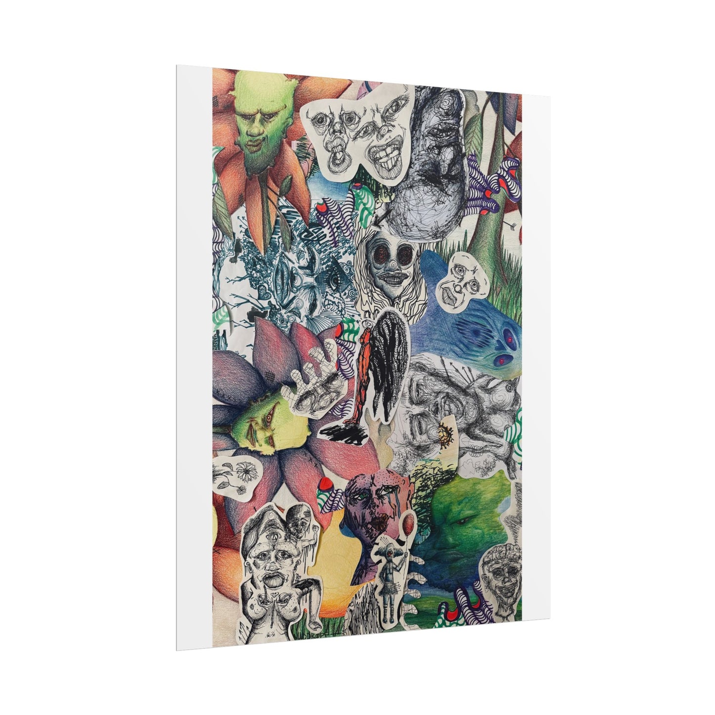Overwhelming Anxiety Print 8x10