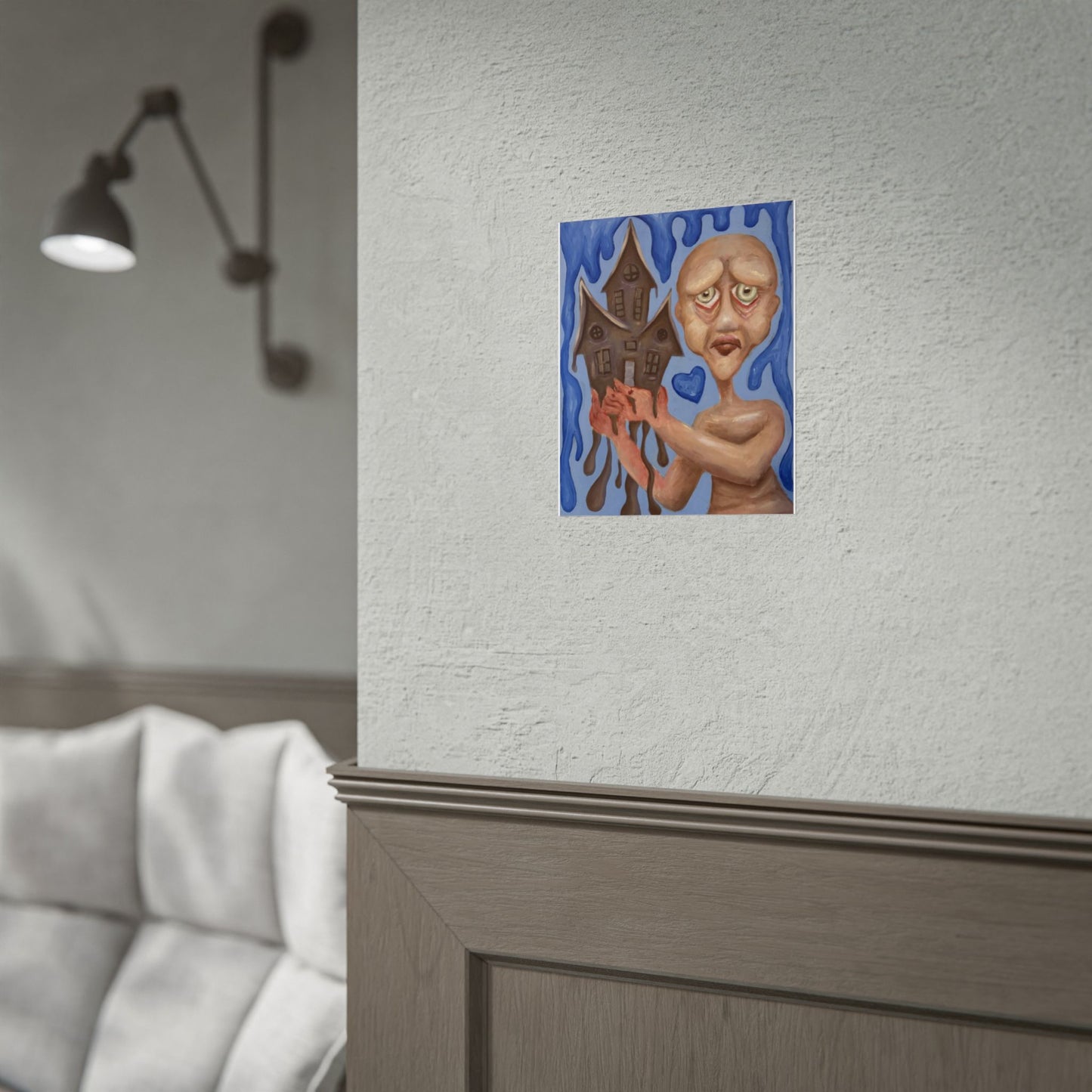 Melting Home Print 8x10
