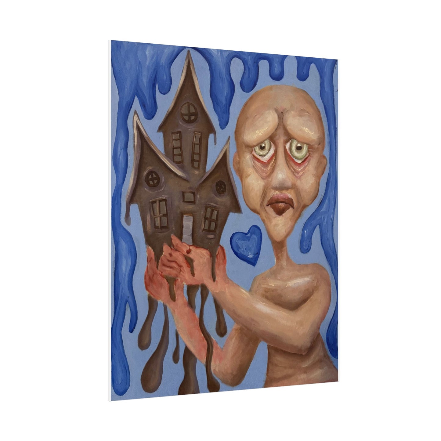 Melting Home Print 8x10