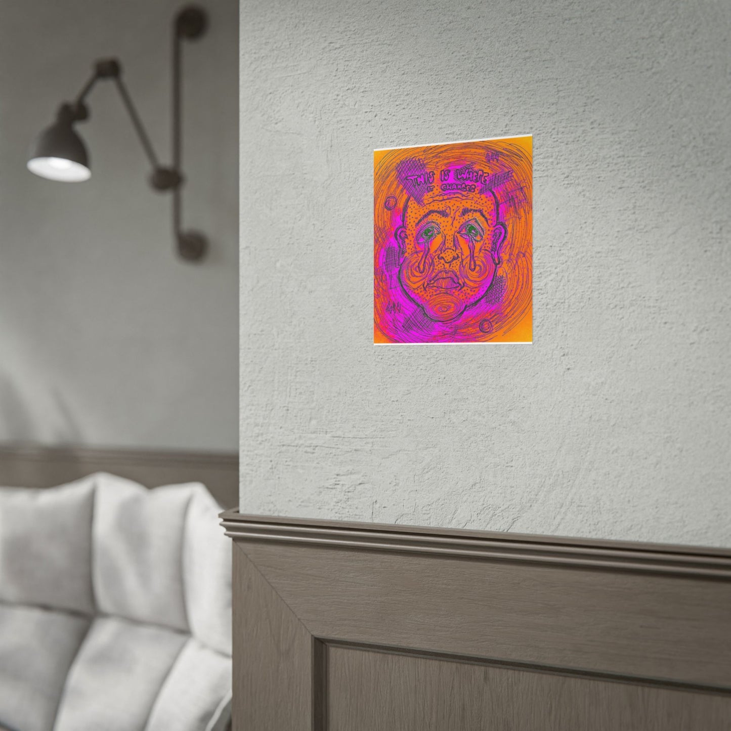 This is Where it Changes Print 8x10