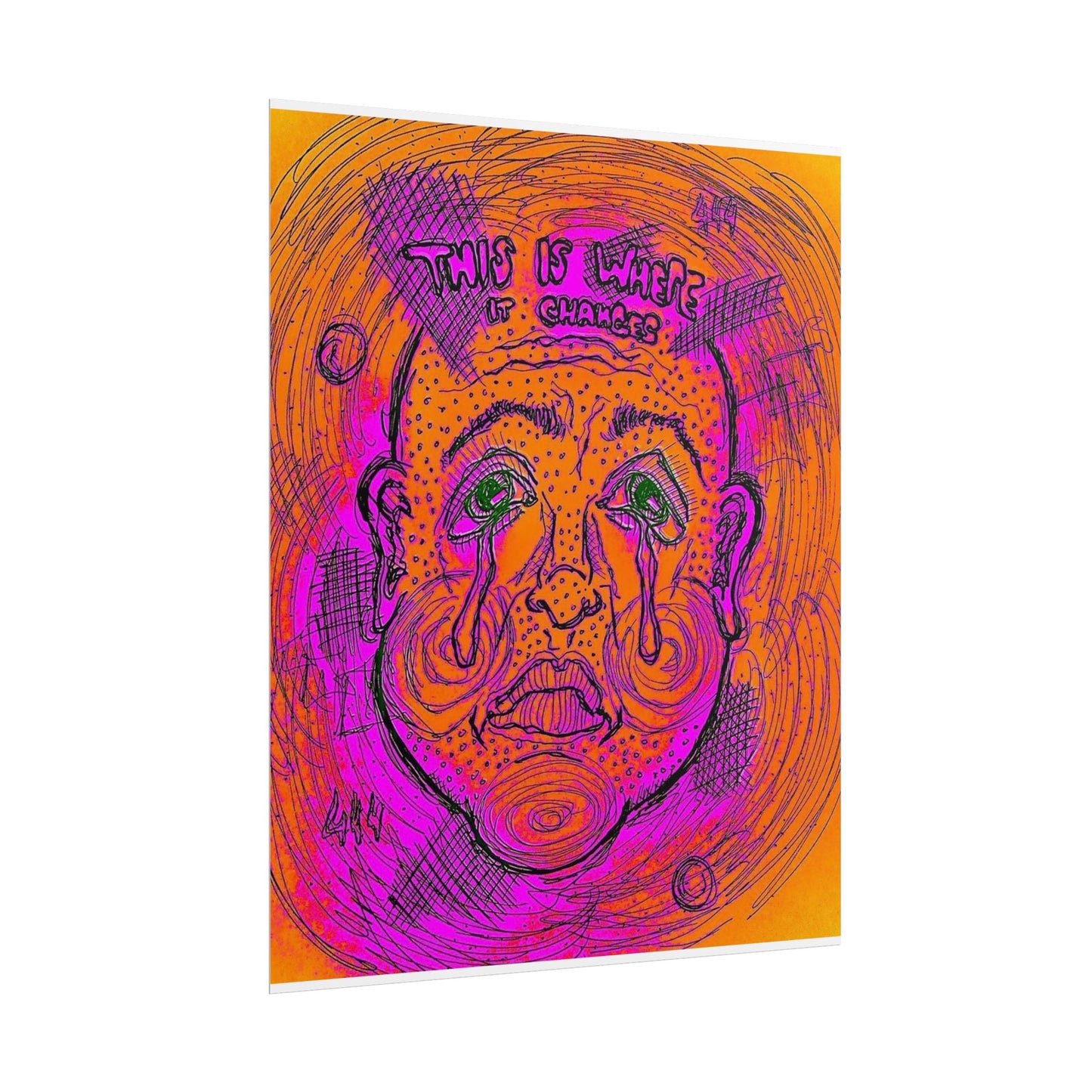 This is Where it Changes Print 8x10