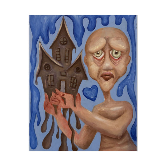 Melting Home Print 8x10